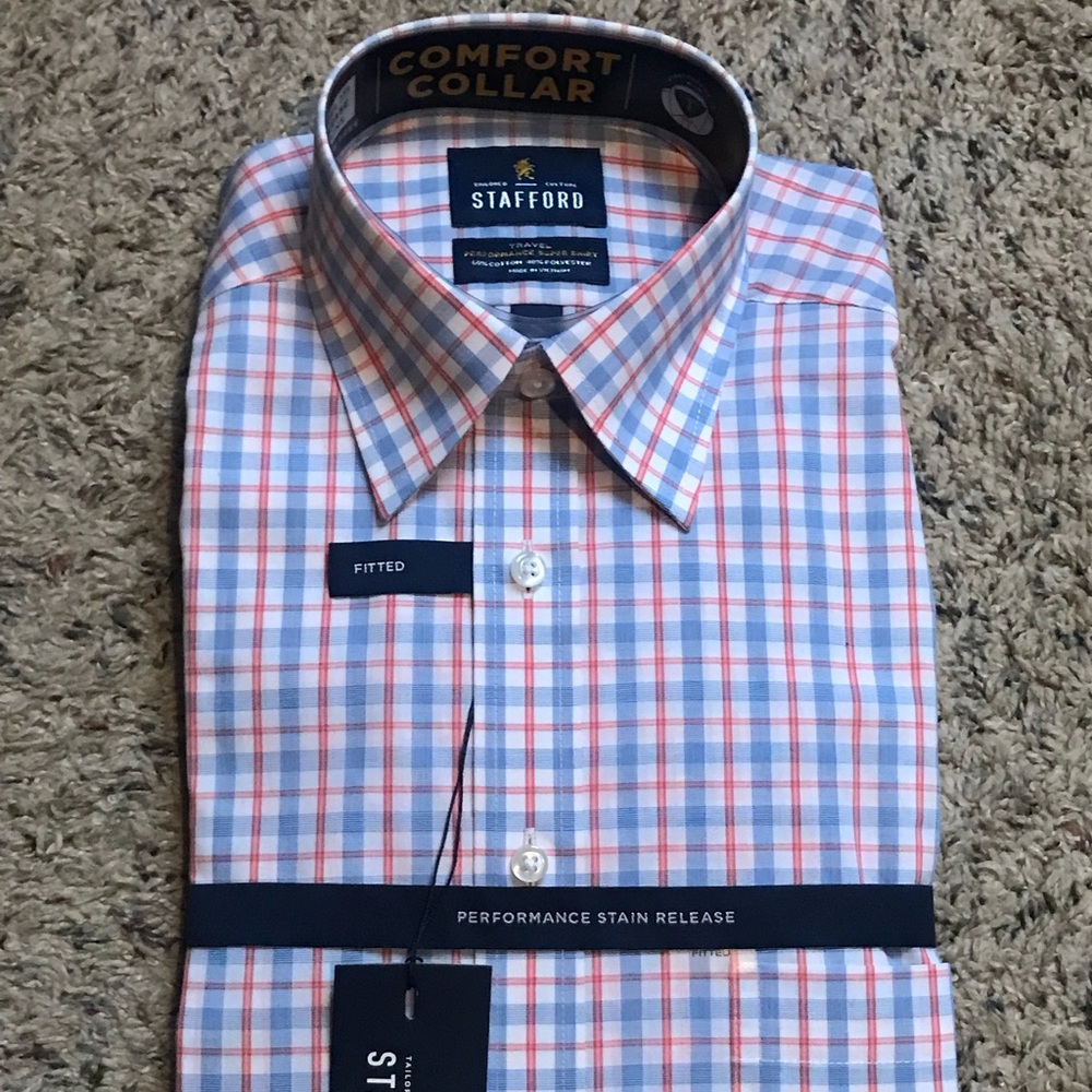 Brand New Fitted Stratford Long Sleeve Button Up